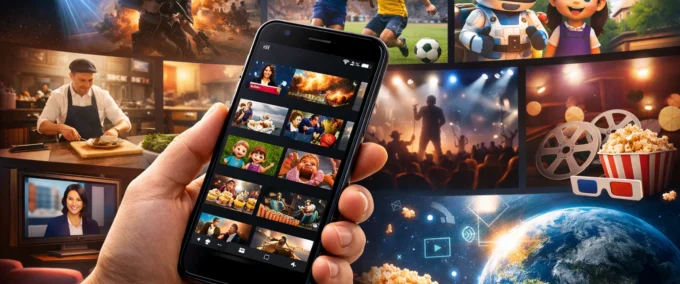 Google TV com 800+ Canais Grátis no Celular 📺🔥