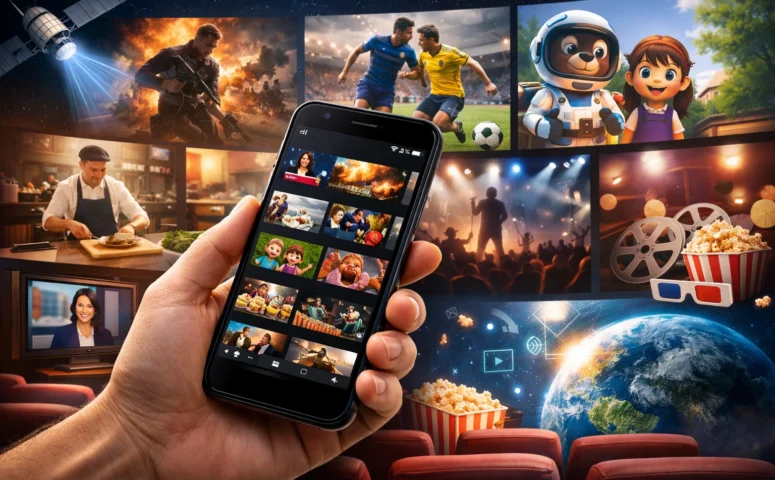 Google TV com 800+ Canais Grátis no Celular 📺🔥