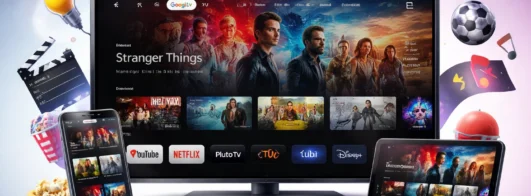 Google TV mais de 800 canais, filmes e séries grátis