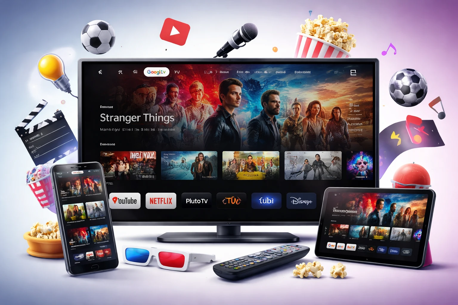 Google TV mais de 800 canais, filmes e séries grátis