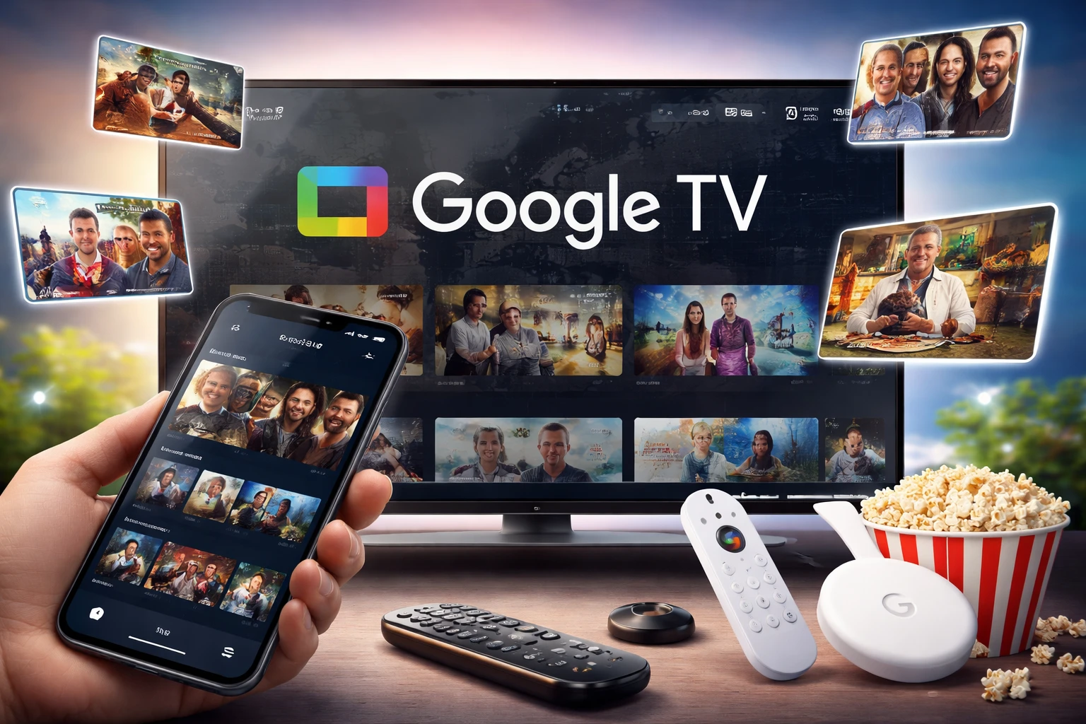 Google TV+800 Canais Grátis no Celular e na TV