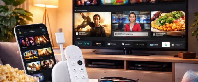 Mais de 800 canais grátis no Google TV 📺