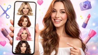 Mude Seu Cabelo Sem Erro Usando Esses Apps 📱✨
