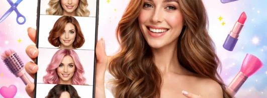 Mude Seu Cabelo Sem Erro Usando Esses Apps 📱✨