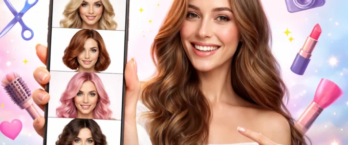 Mude Seu Cabelo Sem Erro Usando Esses Apps 📱✨