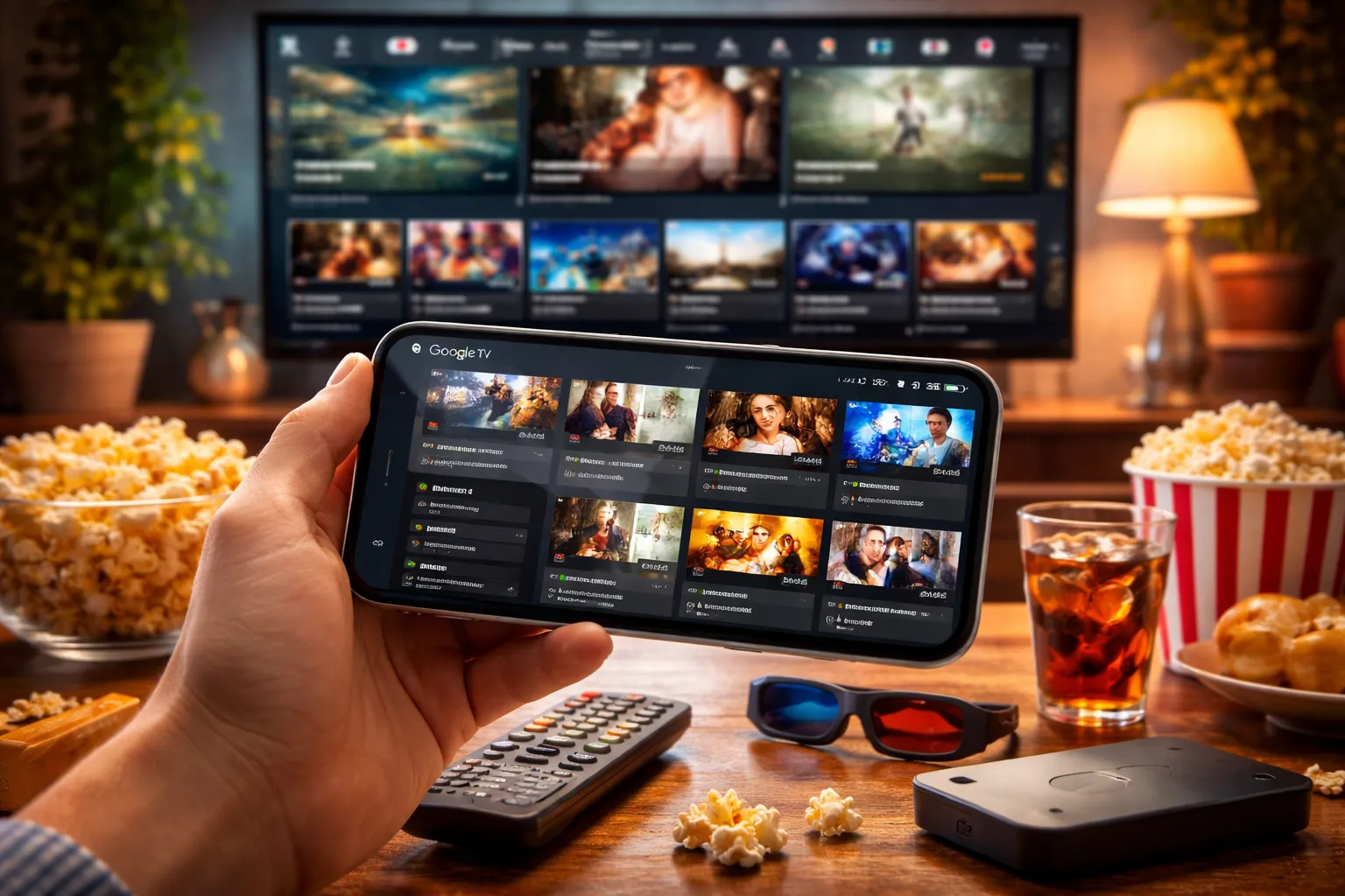 Quase mil canais liberados no Google TV 📺🔥