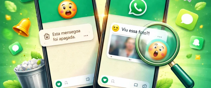 Veja Mensagens Apagadas no WhatsApp com Estes Apps