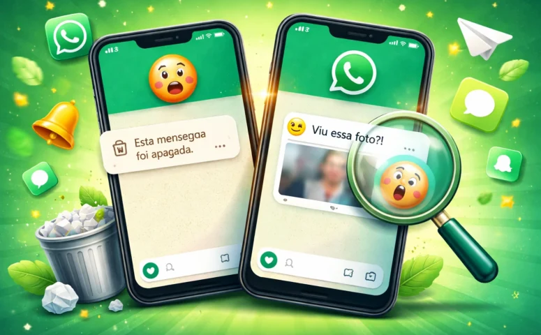 Veja Mensagens Apagadas no WhatsApp com Estes Apps