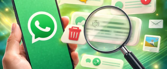 Veja mensagens apagadas no WhatsApp agora 📲