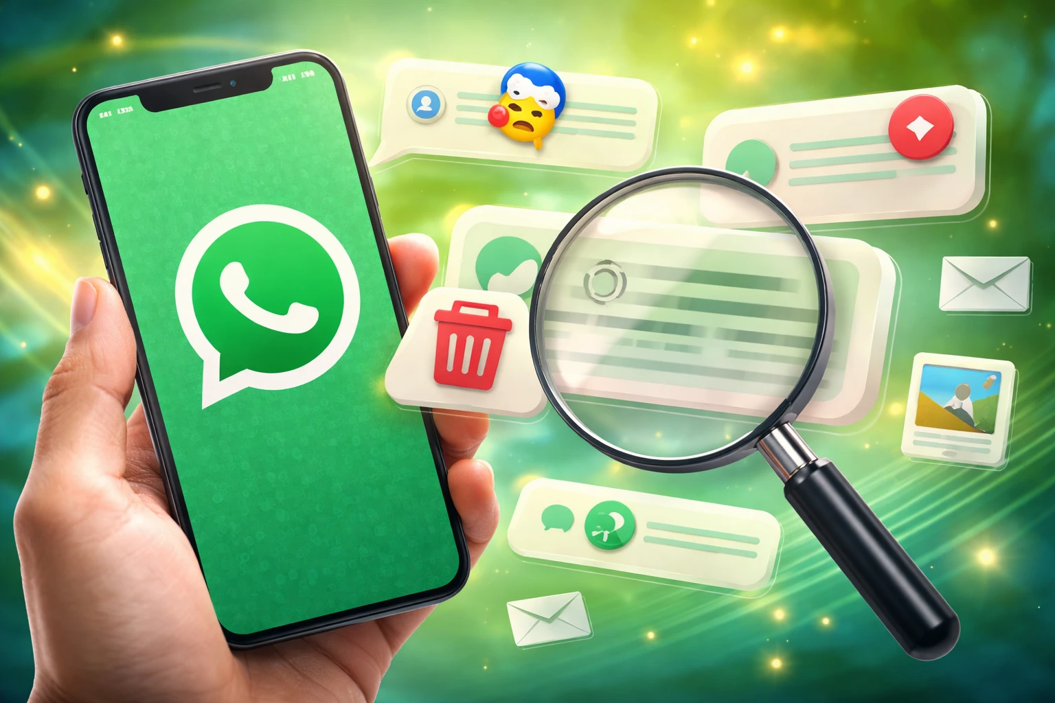 Veja mensagens apagadas no WhatsApp agora 📲