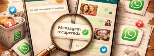 Recupera mensagens apagadas do WhatsApp fácil