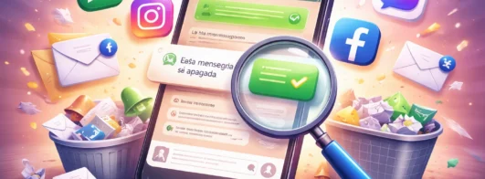 Como recuperar mensagens apagadas nas redes sociais