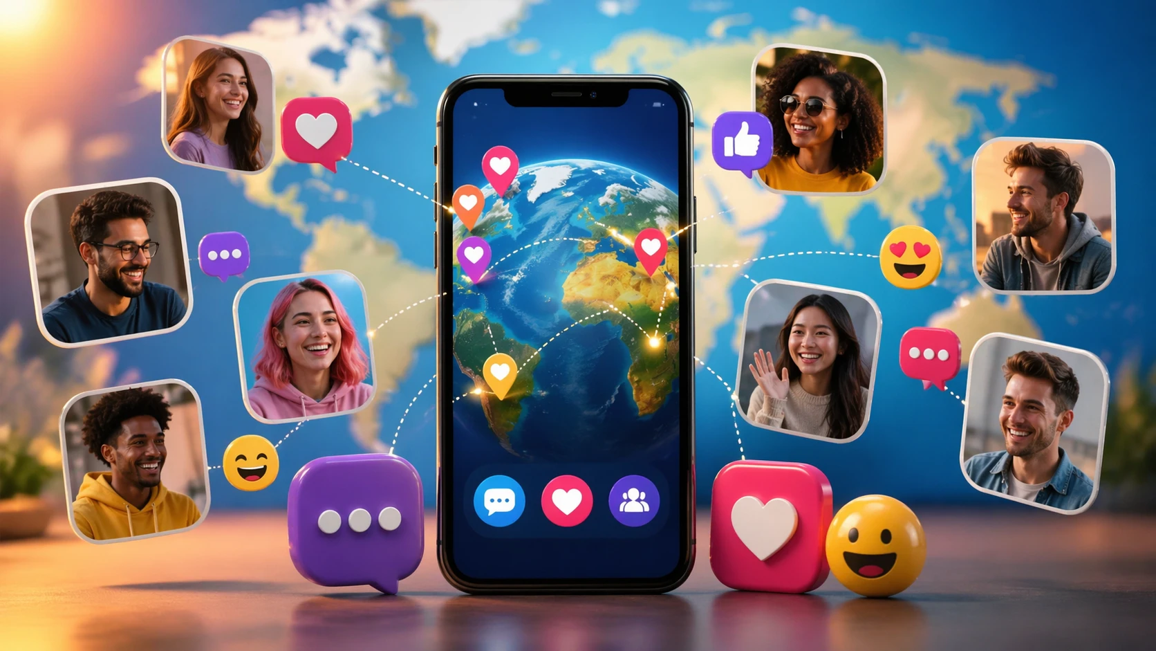 App de Bate Papo Para Fazer Novas Amizades Fácil