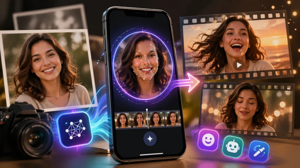 App de IA que Deixa a Foto em Movimento