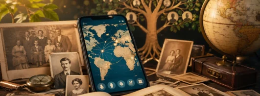 App de Sobrenome para Ver Histórias da Família