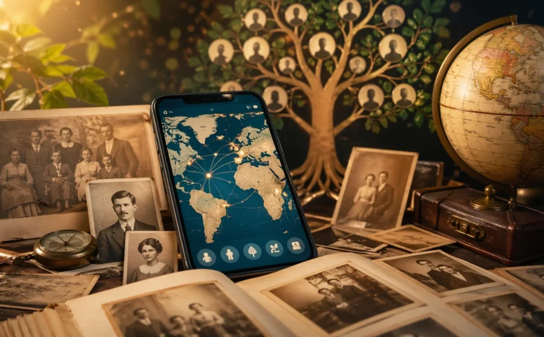 App de Sobrenome para Ver Histórias da Família