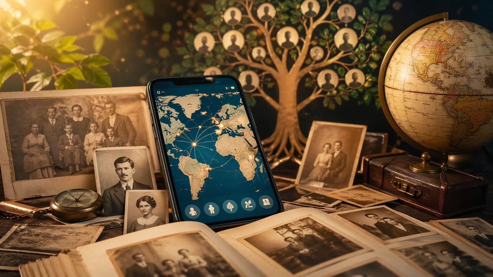 App de Sobrenome para Ver Histórias da Família