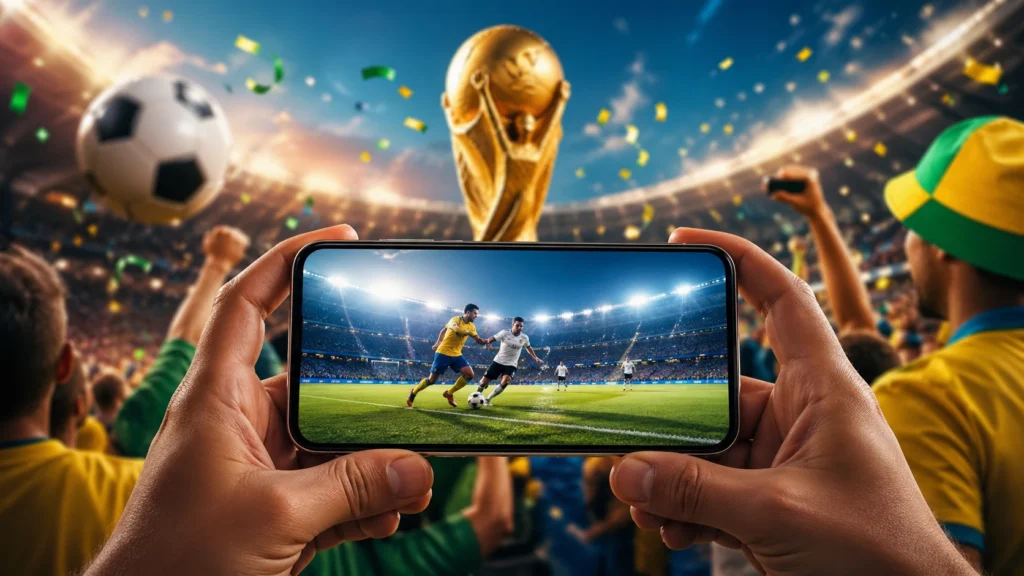 App para Assistir a Copa do Mundo Ao Vivo