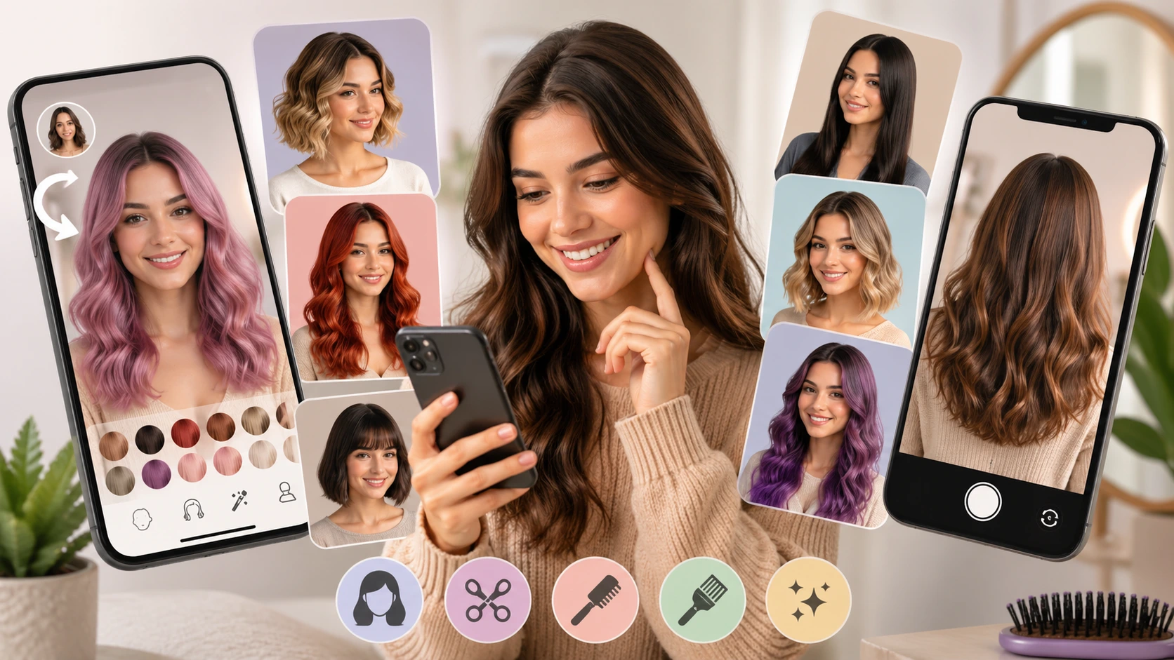 App para Mudar o Cabelo e Testar Novo Visual Hoje