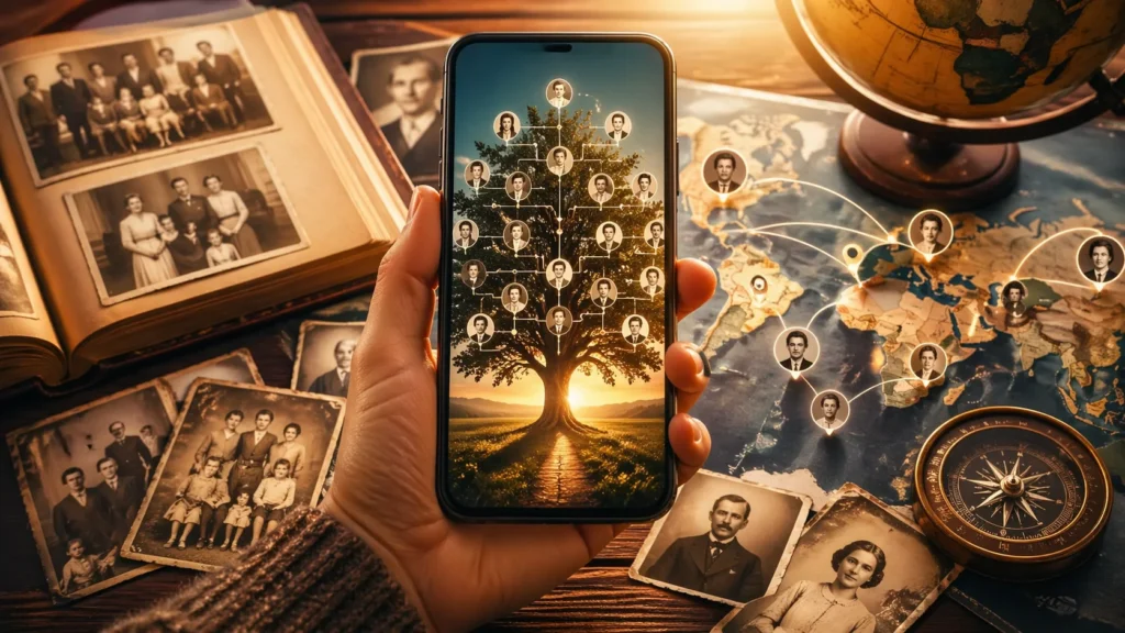 Descubra Histórias da Família