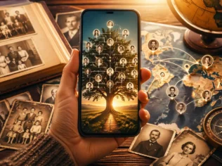 Descubra Histórias da Família Pelo Sobrenome no Celular