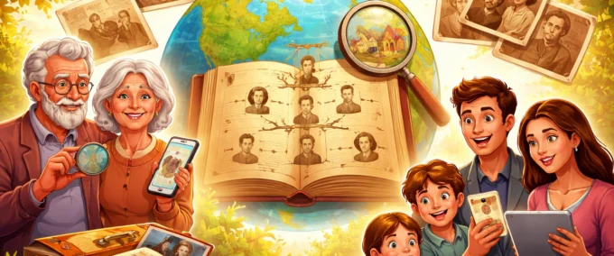 Descubra a História da Família Pelo Sobrenome 📜