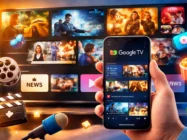 Google TV com +800 canais grátis no celular 📺✨