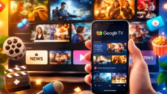 Google TV com +800 canais grátis no celular 📺✨