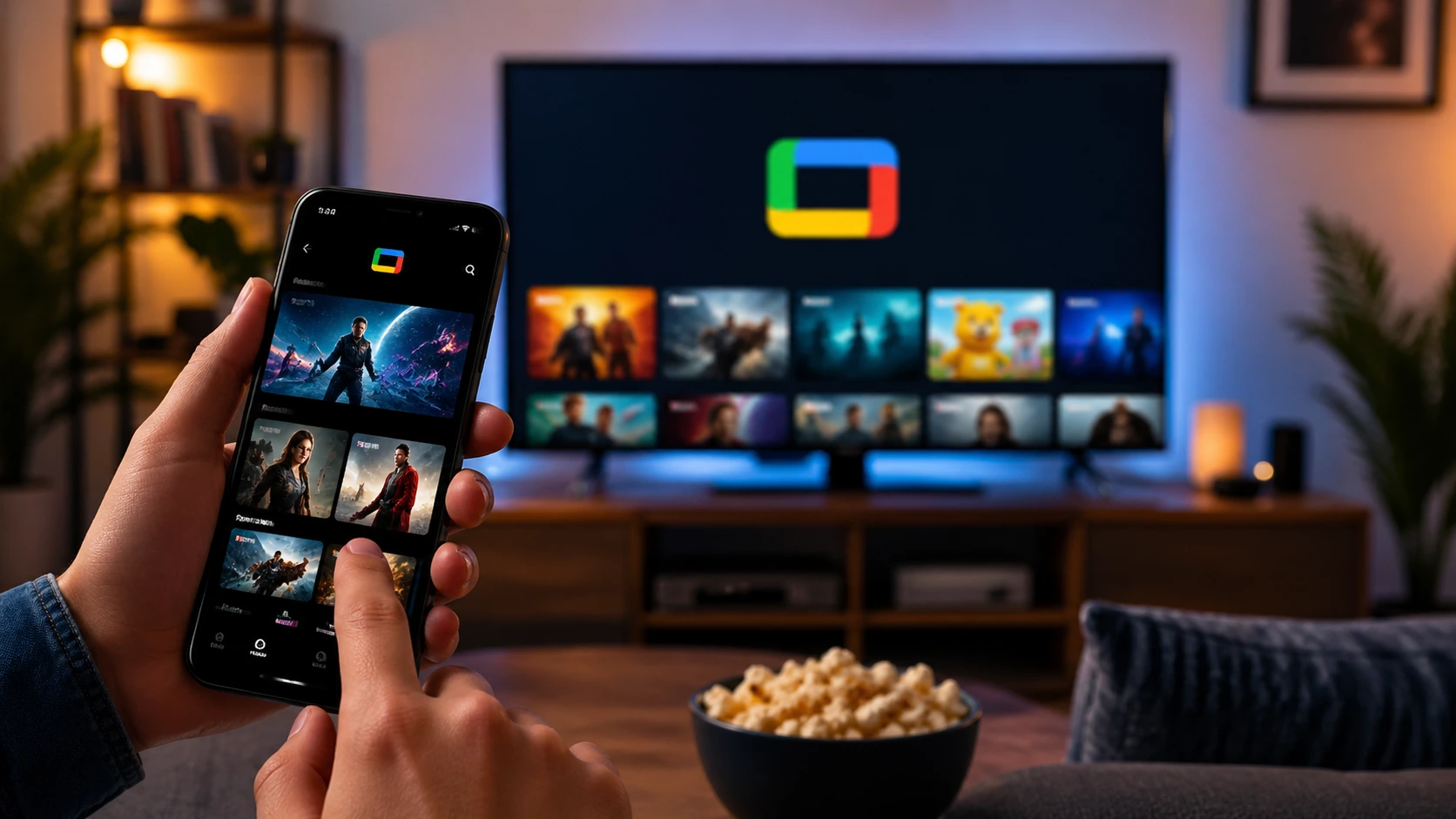 Google TV no Celular: Filmes, Séries e TV Grátis