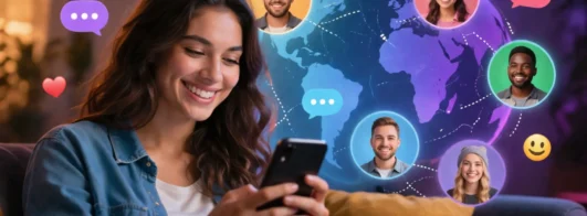 Chat online grátis: conheça pessoas agora mesmo 💬✨