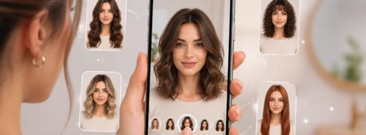 Mude o visual sem medo: Saiba como simular cortes de cabelo! 💇‍♀️