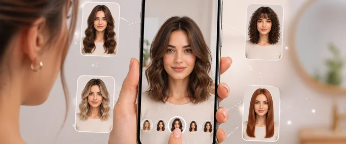 Mude o visual sem medo: Saiba como simular cortes de cabelo! 💇‍♀️