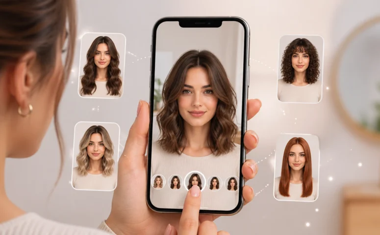 Mude o visual sem medo: Saiba como simular cortes de cabelo! 💇‍♀️