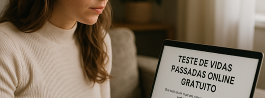 Teste de Vidas Passadas Online Gratuito
