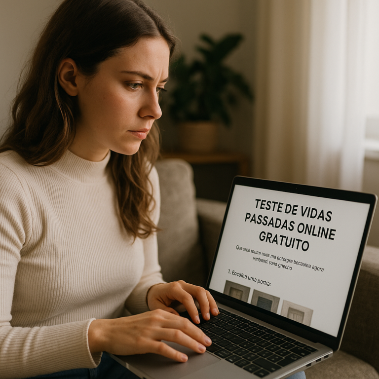 Teste de Vidas Passadas Online Gratuito