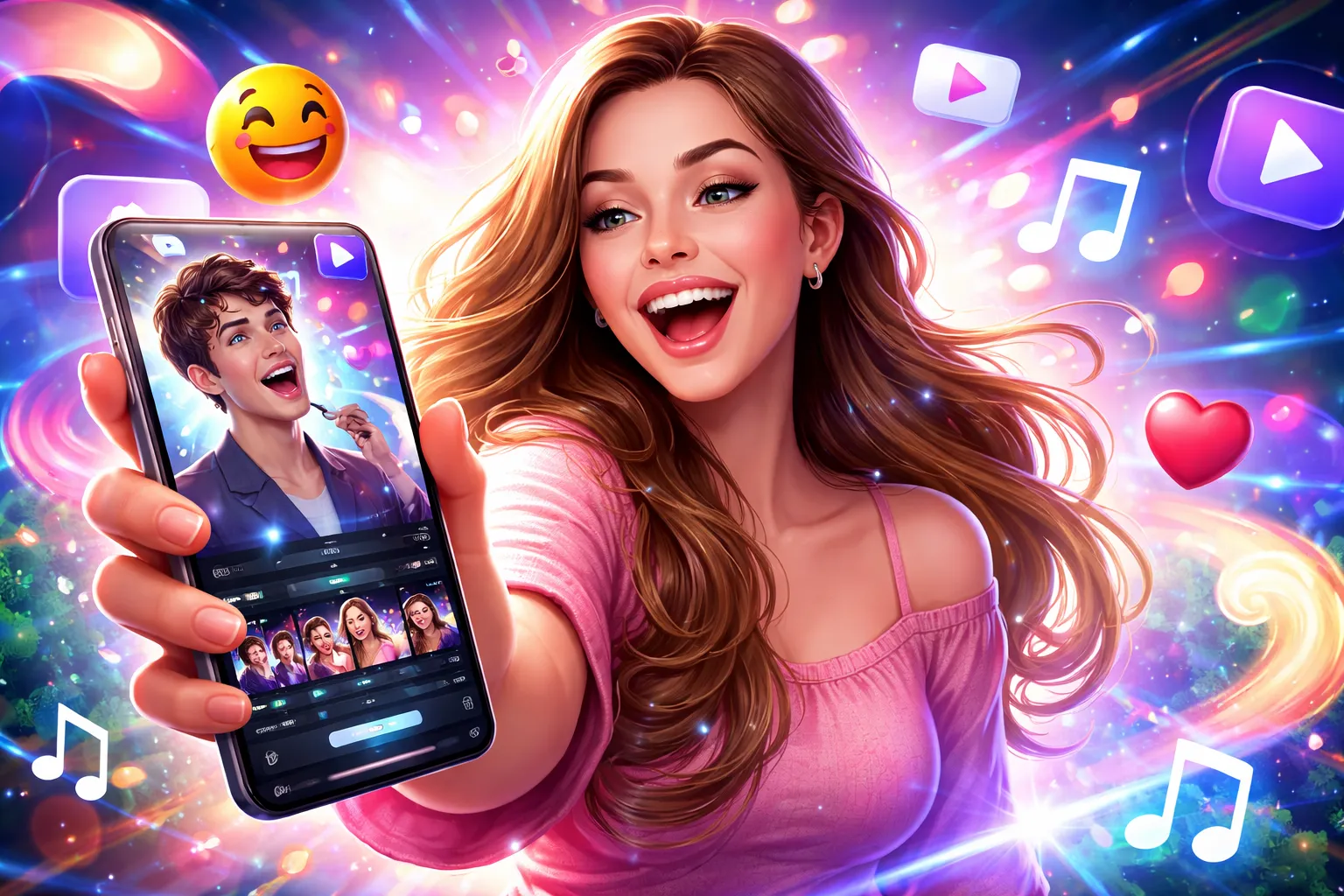 Como fazer vídeos virais com IA usando só o celular 🚀🎬