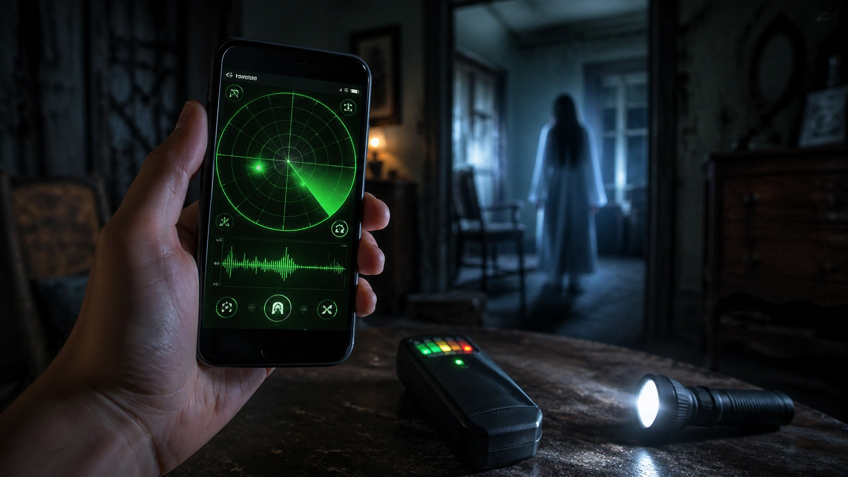 App Detectar Fantasma Pelo Celular 👻