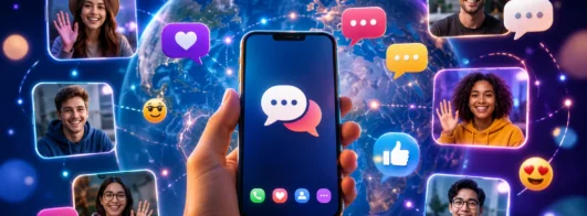 App de Bate-Papo Online Grátis Que Está Viralizando