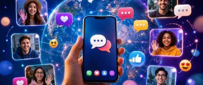 App de Bate-Papo Online Grátis Que Está Viralizando