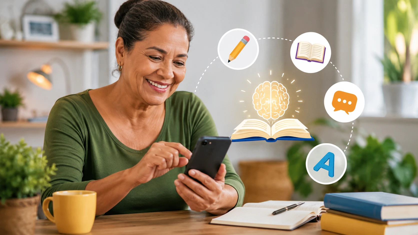 App para Alfabetização de Adultos Pelo Celular
