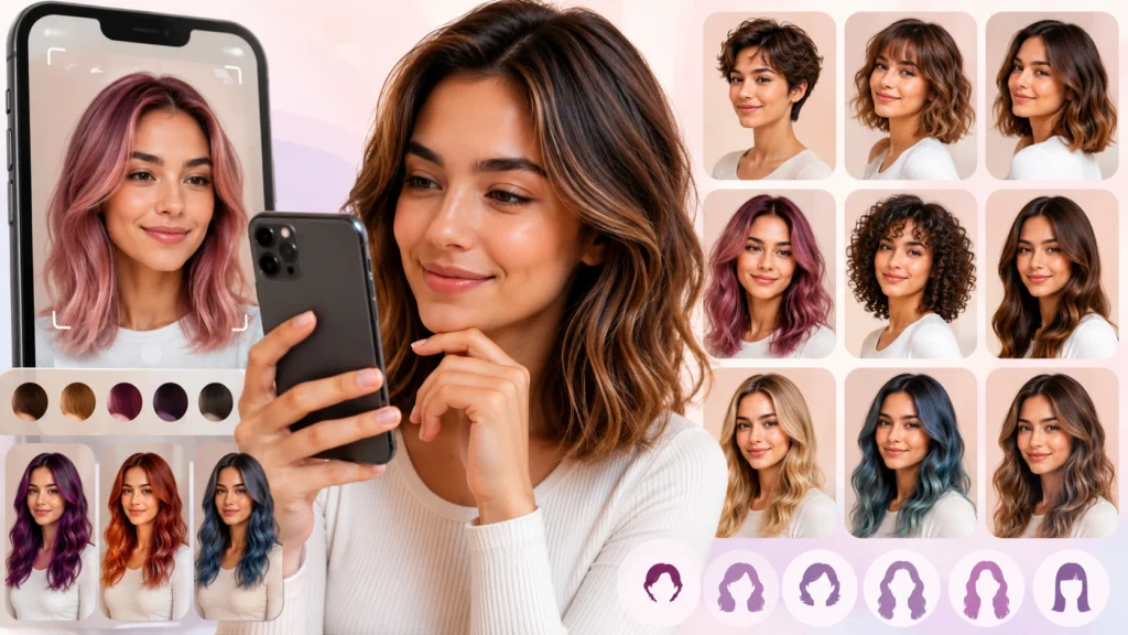 Apps Para Mudar o Corte e a Cor do Cabelo