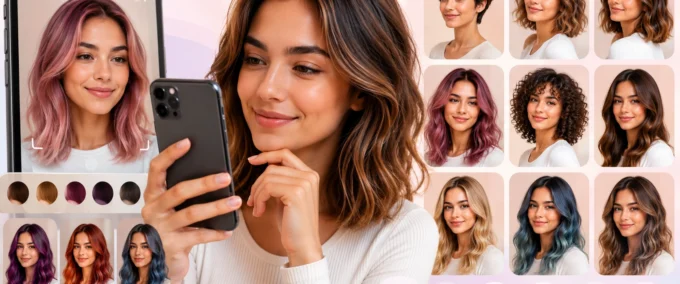 Apps Para Mudar o Corte e a Cor do Cabelo