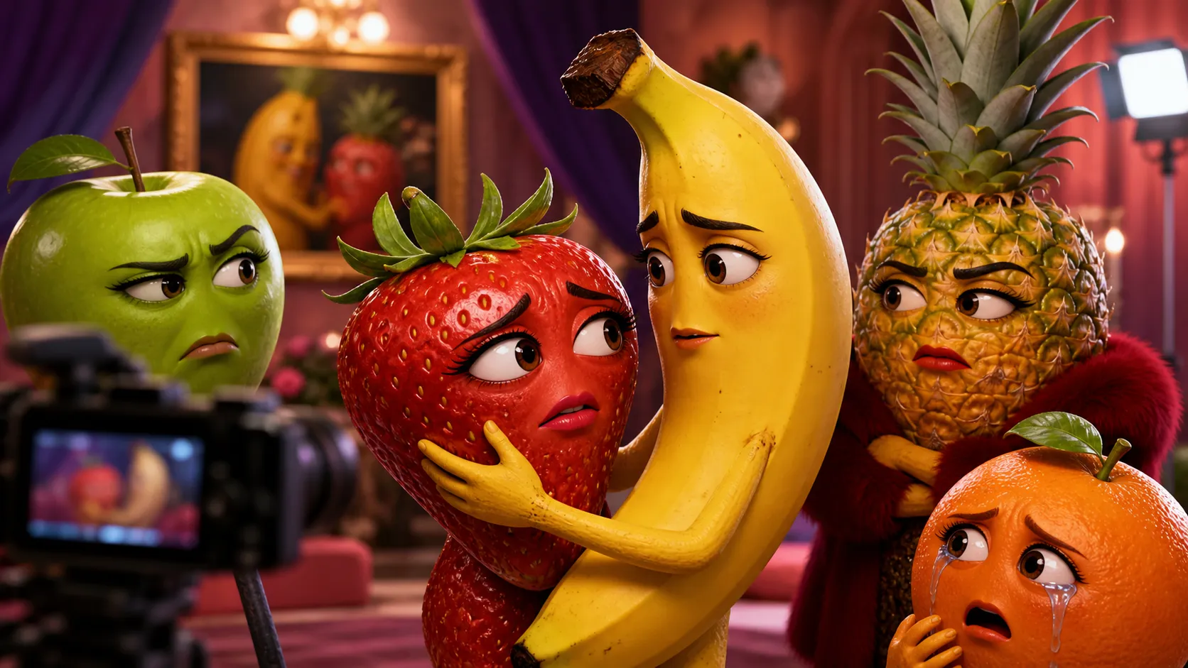 Crie novelas de frutas com IA pelo celular 🎬