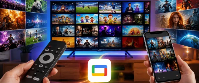 Google TV Com Mais de 800 Canais Liberados 📺