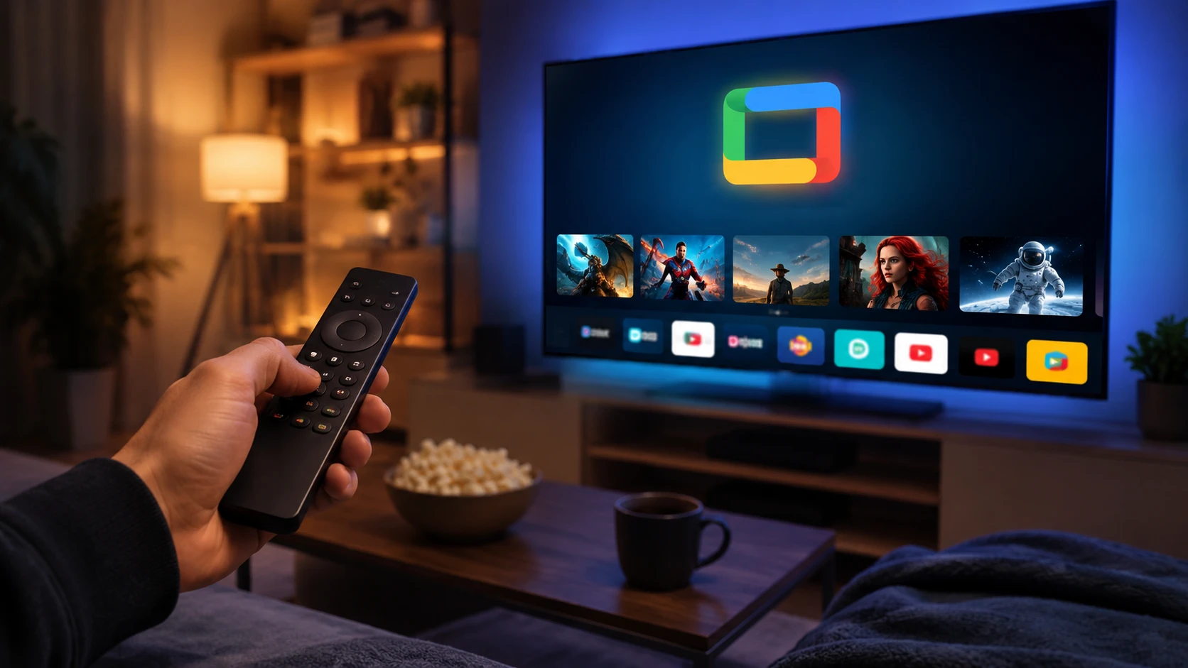 Google TV Liberou Centenas de Canais Grátis 📺