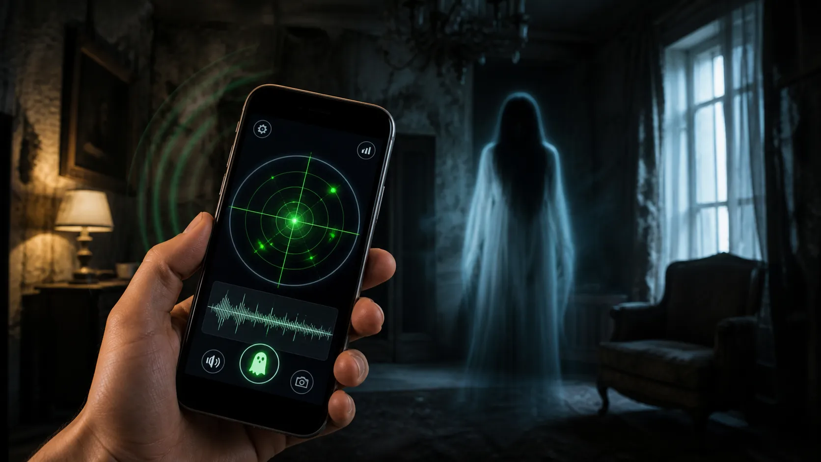 Veja Fantasmas Pelo Celular: Apps Grátis Que Impressionam 👻