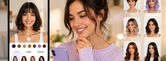 💇 Aplicativo para ver cortes de cabelo incríveis
