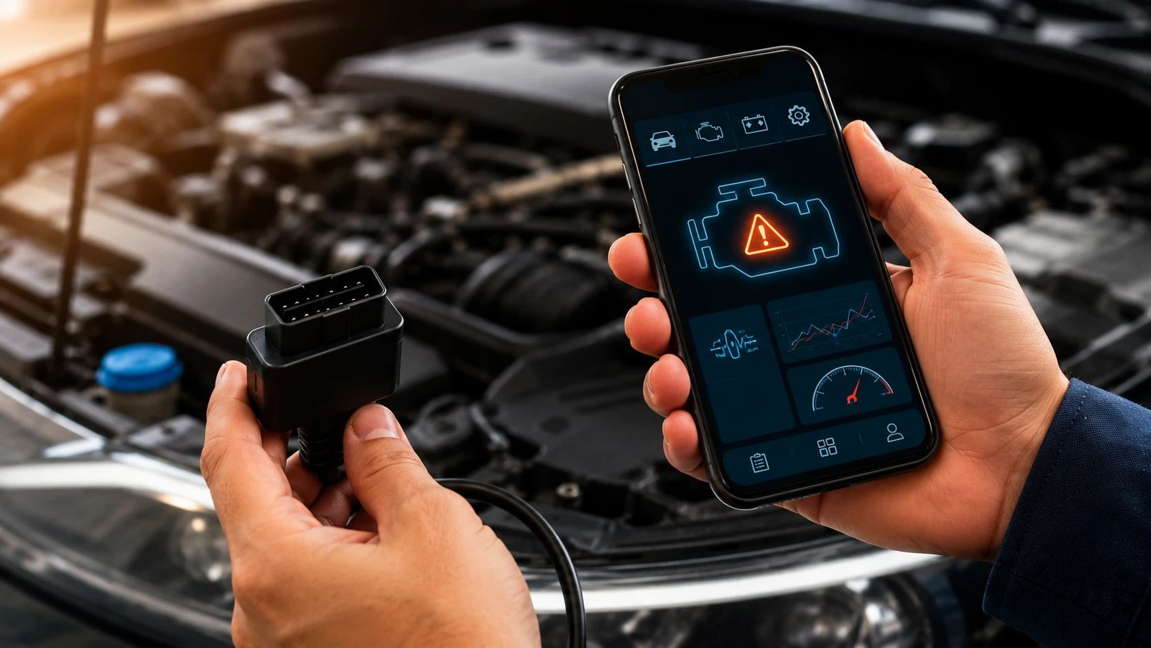 App para Detectar Defeitos no Carro Pelo Celular