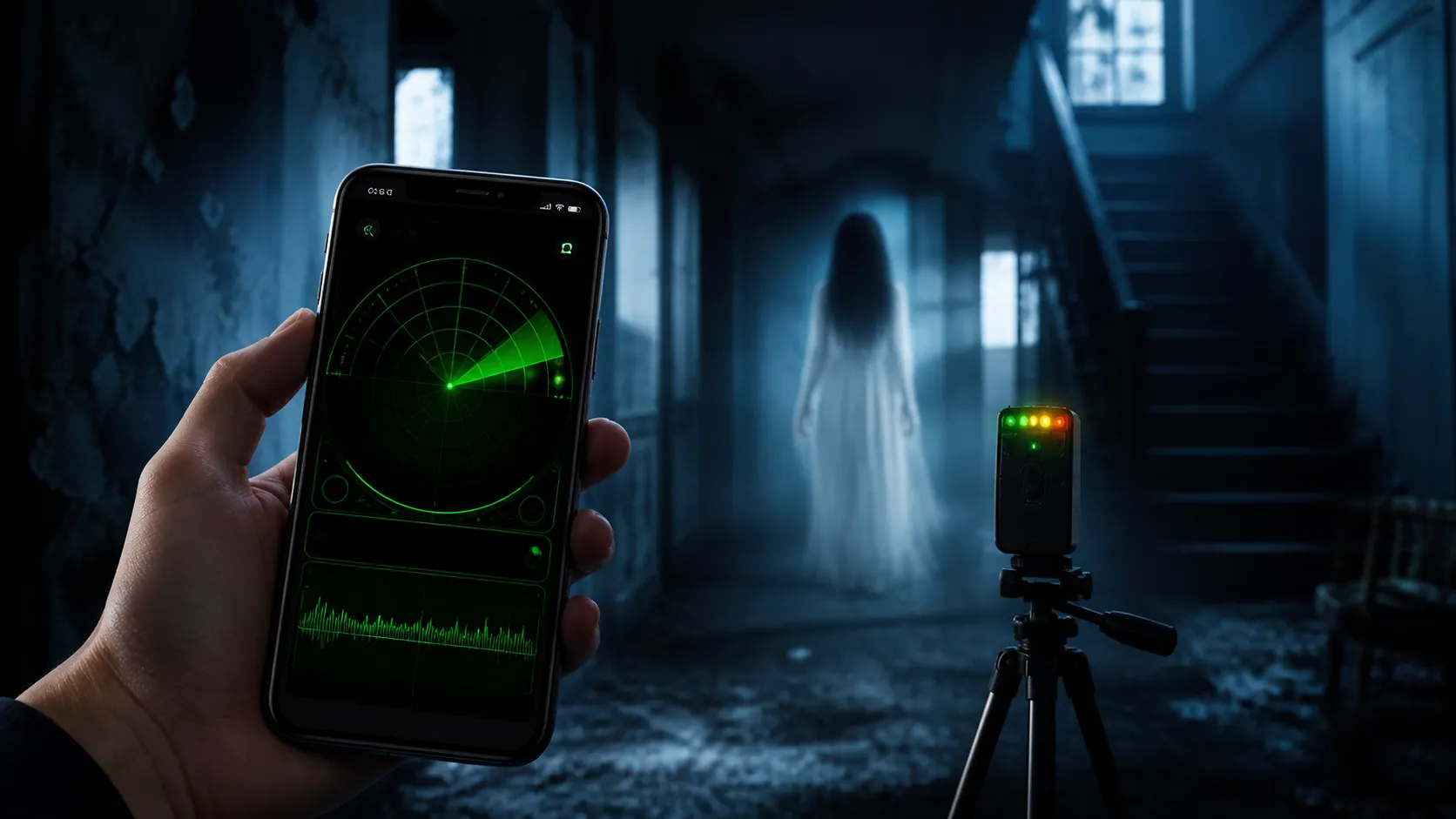 Caçar fantasmas com o celular ficou assustador 👻
