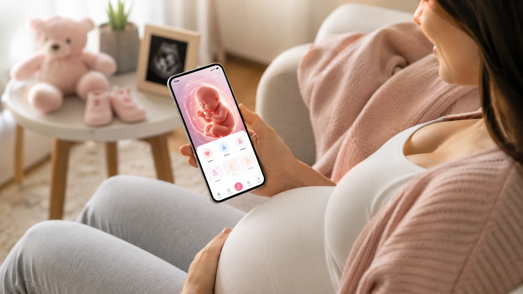 Aplicativo para acompanhar a gravidez: veja seu bebê pelo celular